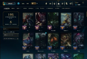 Bronze 1 com 100 Champs e 12 Skins ( Mais de 700 Jogos ) - League of Legends LOL