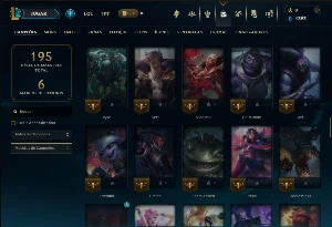 Bronze 1 com 100 Champs e 12 Skins ( Mais de 700 Jogos ) - League of Legends LOL