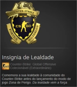 CONTA PRIME + MEDALHA DE LEALDADE - Counter Strike CS