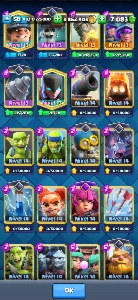Conta Cash Royale - Clash Royale