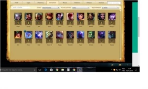 CONTA OURO 2 OTIMA CONTA - League of Legends LOL