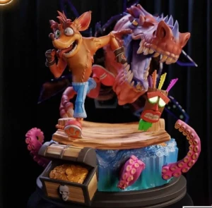 DTR – Crash Bandicoot – 3D STL