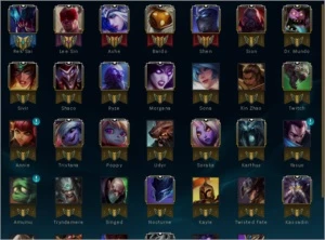 Conta prata v 25 Reais - League of Legends LOL