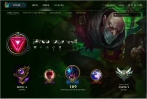 Conta prata v 25 Reais - League of Legends LOL