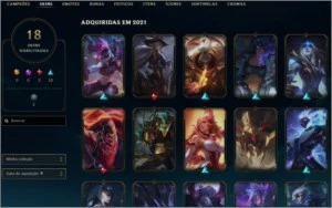 Vendo conta league of legends LOL