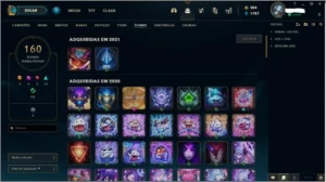 Conta LOL Plat 2 - 138 champs com várias skins boas! - League of Legends