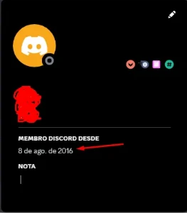 Conta Discord de 2016 com insígnia de 11 meses - Redes Sociais