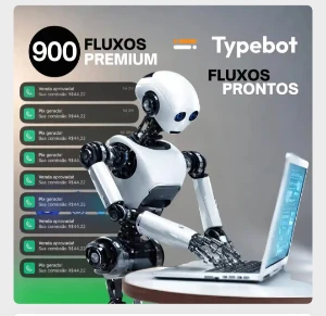 Pack de 900 Fluxos Premium Typebot