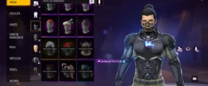 Conta de free fire rara
