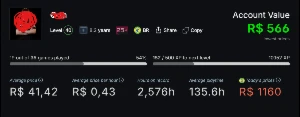 Conta Steam Nivel 40
