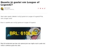 CONTA DO LOL 300 SKINS 2015 TOPP GASTEI MAIS DE 6MIL - League of Legends