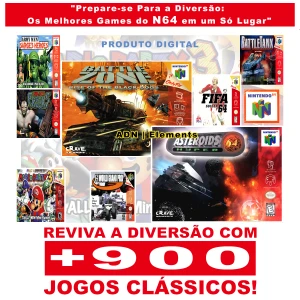 Roms Patchs | Nintendo 64 | jogos +Emulador P/PC - Others