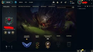 CONTA DIAMANTE 4 BARATO COM 59% DE WINRATE E EMAIL TROCAVEL - League of Legends LOL