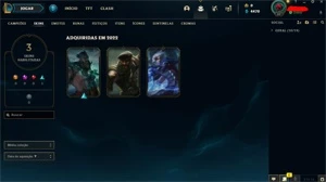 CONTA DIAMANTE 4 BARATO COM 59% DE WINRATE E EMAIL TROCAVEL - League of Legends LOL