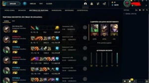 CONTA DIAMANTE 4 BARATO COM 59% DE WINRATE E EMAIL TROCAVEL - League of Legends LOL