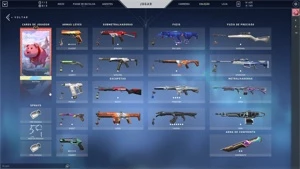 Conta Platina Valorant Muitas Skins, Agentes 16/18