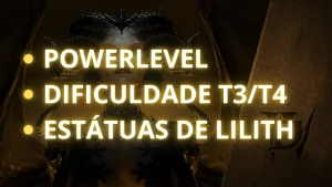 Diablo 4 - Serviços de Rush e PowerLevel - Blizzard