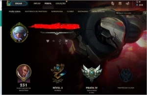 Conta prata +50 champs com email barata - League of Legends LOL