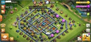 CV 13 CLASH OF CLANS COM 6 CONSTRUTORES EXP 228
