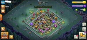 CV 13 CLASH OF CLANS COM 6 CONSTRUTORES EXP 228