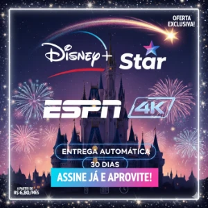Disney Plus + 30 Diass! (Entrega Automática) - Assinaturas e Premium