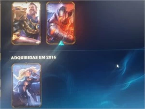 Conta de LoL Platina 3/ falta md10 da flex - League of Legends