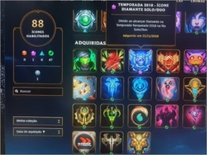 Conta de LoL Platina 3/ falta md10 da flex - League of Legends
