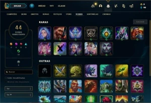 Conta ouro 4 com 24 Champs e 7 Skins - League of Legends LOL