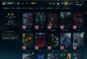 Unranked com TODOS os Champs e 245 Skins ( TOP / JG / SUP ) - League of Legends LOL