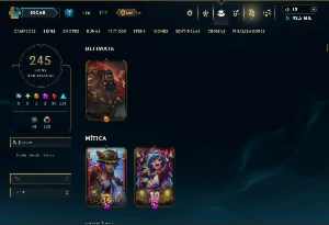 Unranked com TODOS os Champs e 245 Skins ( TOP / JG / SUP ) - League of Legends LOL