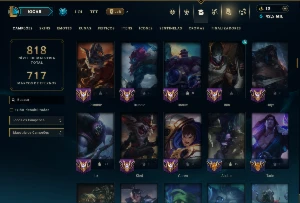 Unranked com TODOS os Champs e 245 Skins ( TOP / JG / SUP ) - League of Legends LOL