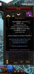 Conta Summoner 190RR/1029 ML - MU Online