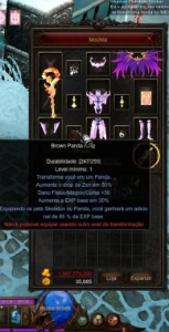 Conta Summoner 190RR/1029 ML - MU Online