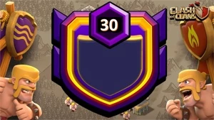 CLÃ LV 30 RARÍSSIMO - Clash of Clans