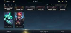 Conta Wild Rift 82 campeões e 26 skins criada na 2ª season - League of Legends: Wild Rift LOL WR