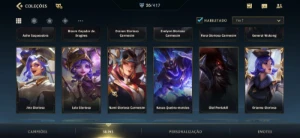Conta Wild Rift 82 campeões e 26 skins criada na 2ª season - League of Legends: Wild Rift LOL WR