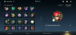 Conta Wild Rift 82 campeões e 26 skins criada na 2ª season - League of Legends: Wild Rift LOL WR
