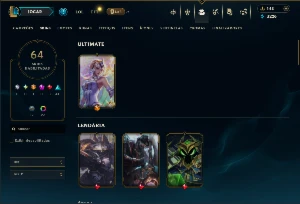 Platina 3 com 80 Champs e 64 Skins ( JG / TOP ) - League of Legends LOL