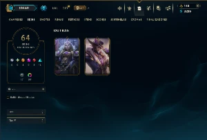 Platina 3 com 80 Champs e 64 Skins ( JG / TOP ) - League of Legends LOL