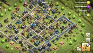 Conta Clash of Clans Cv13 semi full