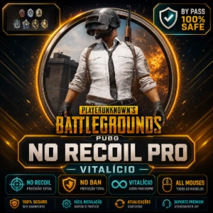 PUBG - NO RECOIL PRO - [VITALÍCIO]