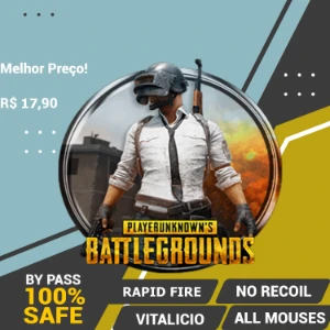 PUBG - NO RECOIL PRO - [VITALÍCIO]