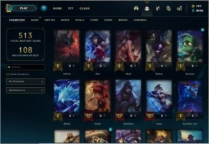 Conta platina - League of Legends LOL