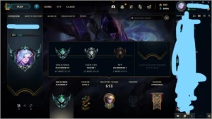 Conta platina - League of Legends LOL