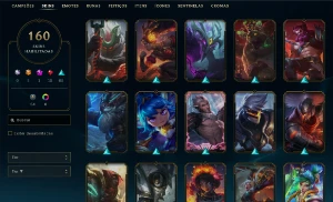 Conta Lol Full Acesso | 160 Skins | Main Sup Mono Amumu - League of Legends