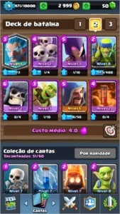2 contas de clash of clans e royale - Clash Royale