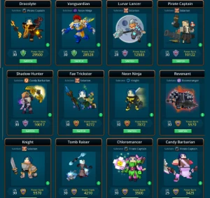 | Conta Trove Pc | Br-51K | Dt-44K | Sol-41K | 4 Primodial | - Outros