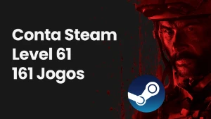 Conta Steam Level 61 - 161 Jogos (COD's, Cs, Squad, BDO)