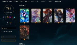 💎 Conta LoL + Valorant com +R$10.000 investidos - League of Legends