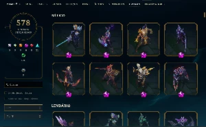 💎 Conta LoL + Valorant com +R$10.000 investidos - League of Legends